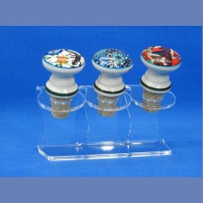 TAPONES para 3 unds. curvo inclinado<br>Medidas: 135 x 45 x 60 mm<br>